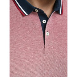 JACK & JONES Plus Paulos Polo - Rio Red