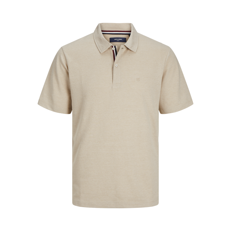 JACK & JONES Jprblubenjamin Kortærmet Polo Sg - Moonbeam
