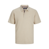 JACK & JONES Benjamin S/S Polo - Moonbeam