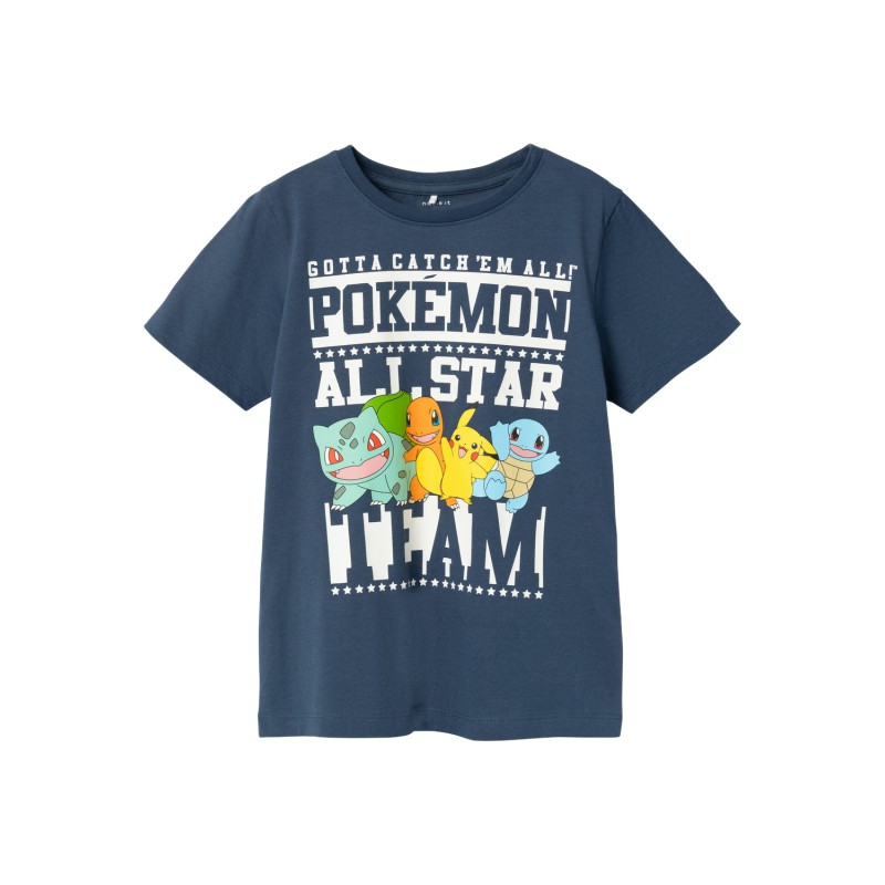 NAME IT Kids Just Pokemon T-shirt - Dark Denim