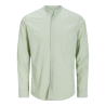 JACK & JONES PLUS Breeze Band Hør Skjorte - Iceberg Green