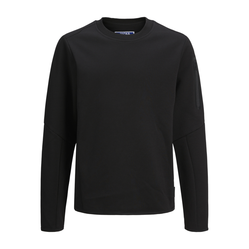 JACK & JONES JUNIOR Jcofusion Sweat Crew Neck Junior - Sort