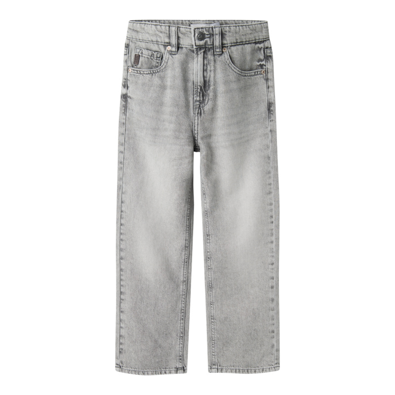 NAME IT Nkmryan Straight Jeans 3418-Be - Light Grey Denim