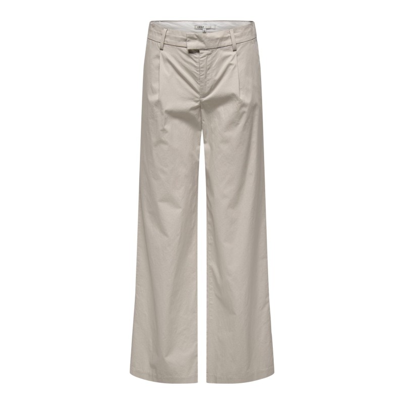 ONLY Carrie Mw Brede Pleat Chino Cc Pnt - Chateau Gray