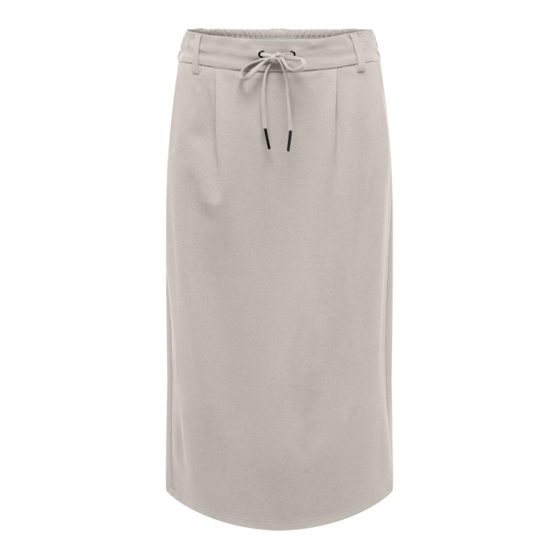 ONLY Poptrash Midi Skirt - Pumice Stone