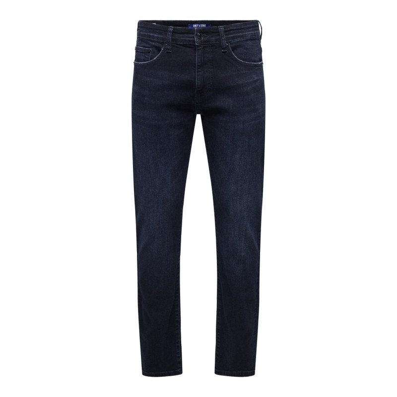 ONLY & SONS Onsweft Reg. Blue Black 2652 Mat Denim - Blue Sort Denim