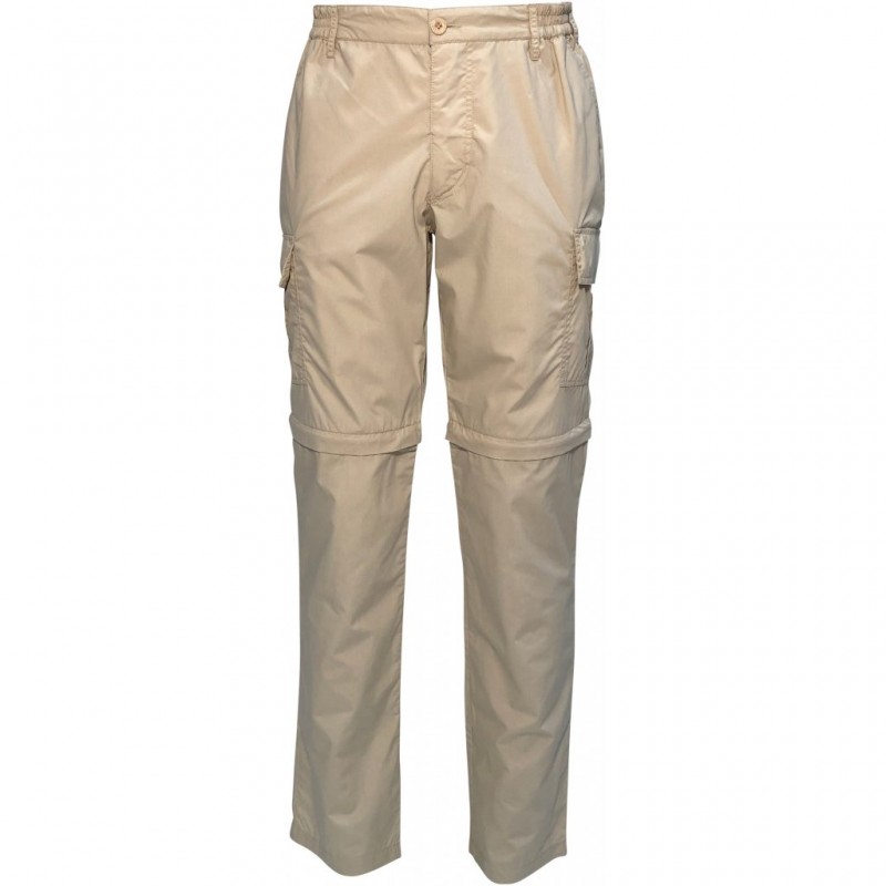 ROBERTO Plus Hike Zip-Off Bukser - Sand