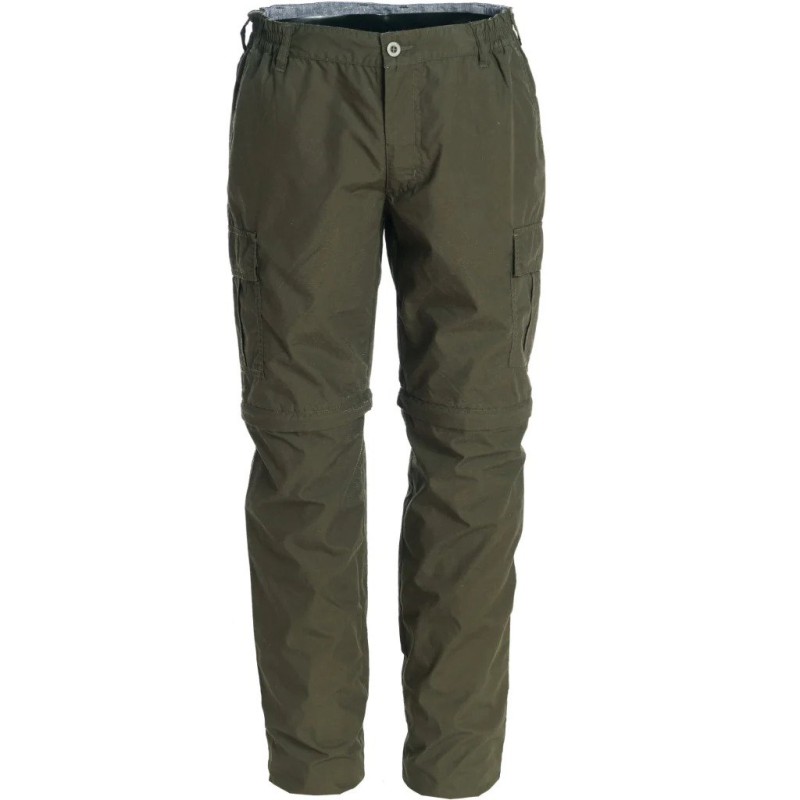 ROBERTO Plus Hike Zip-Off Bukser - Dark Olive