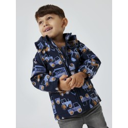 NAME IT Mini Alfa 08 Softshell Jakke - Dark Sapphire