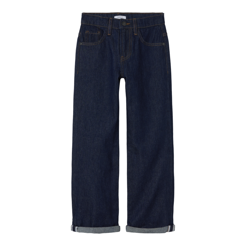 NAME IT Nkmryan Straight Jeans 4795-Ac J - Dark Blue Denim