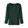 NAME IT Mini Rib L/S Top - Pine Grove