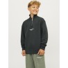 JACK & JONES Junior Vesterbro Sweat Kvart Lynlås - Forest River