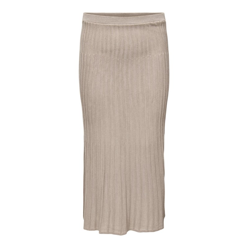 ONLY CARMAKOMA Tekortærmet Midi Skirt Knt - Malt Ball