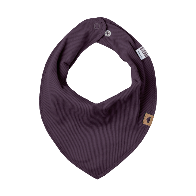 NAME IT Yvettelinnie Scarf Bib Rib - Plum Perfect