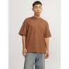 JACK & JONES Eurban Edge T-shirt O-Neck- Mocha Bisque