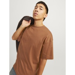 JACK & JONES Eurban Edge T-shirt O-Neck- Mocha Bisque