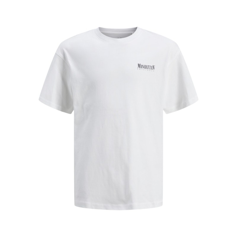 JACK & JONES Junior Bronx Square T-shirt - Bright White