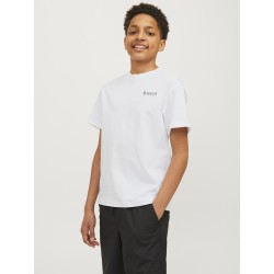 JACK & JONES Junior Bronx Square T-shirt - Bright White