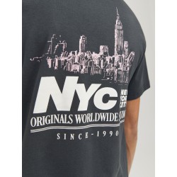 JACK & JONES Junior Bronx Square T-shirt - Forest River