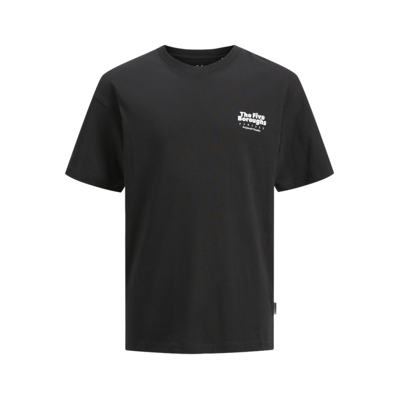 JACK & JONES Junior Bronx Square T-shirt - Sort