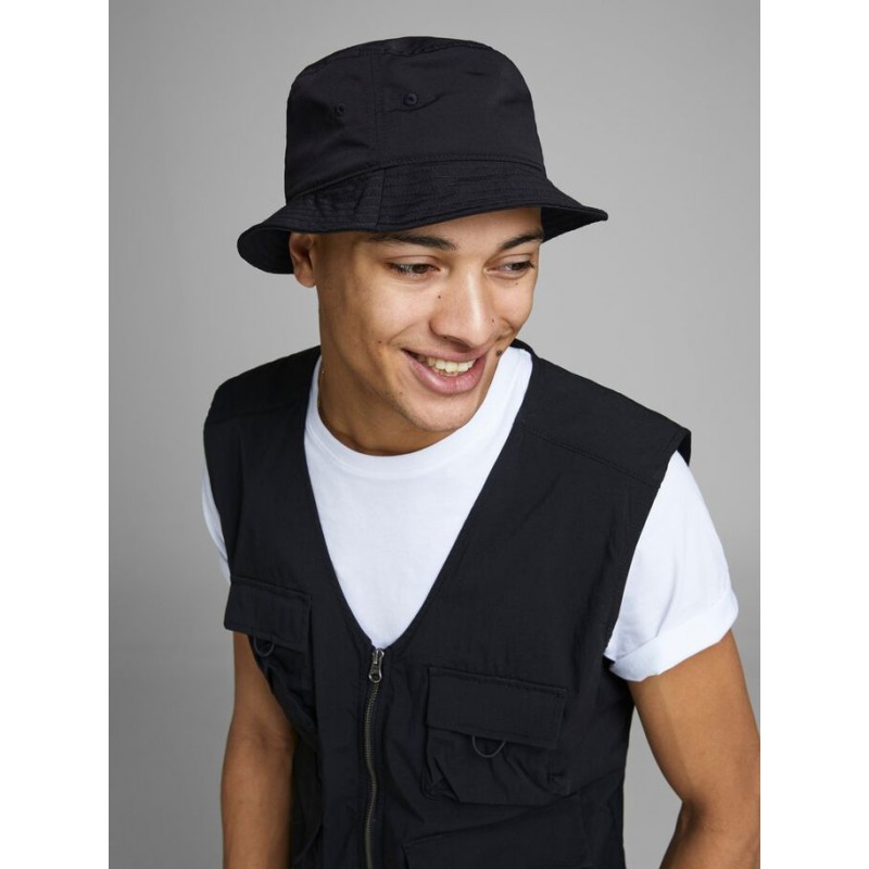 JACK & JONES CALARIC BUCKET HAT - Sort