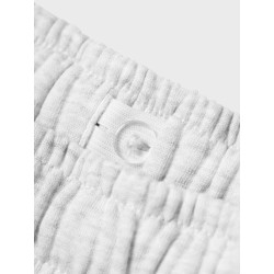 LMTD Nizu Straight Sweatpants - Light Grey Melange