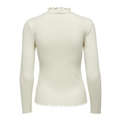 JDY Fransiska L/S Bluse - Whitecap Gray