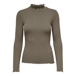 JDY Fransiska L/S Bluse - Walnut