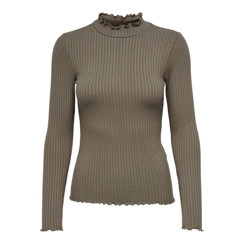 JDY Fransiska L/S Bluse - Walnut