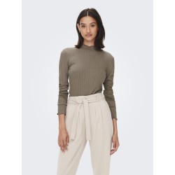 JDY Fransiska L/S Bluse - Walnut