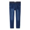 NAME IT Mini Salli Slim Sweat Jeans - Dark Blue Denim