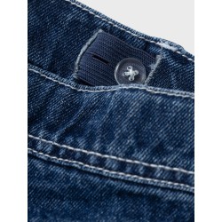NAME IT Kids Ryan Straight Jeans - Dark Blue Denim