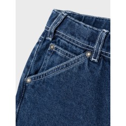 NAME IT Kids Ryan Straight Jeans - Dark Blue Denim