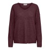 ONLY Camilla Strik Pullover - Port Royale