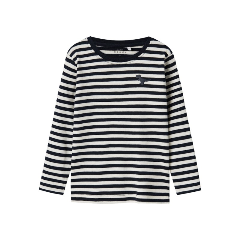 NAME IT Mini Villy L/S Slim Top - Dark Sapphire