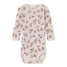 NAME IT Baby Wang Merinould Nål L/S Bodystocking - Lilac Ash