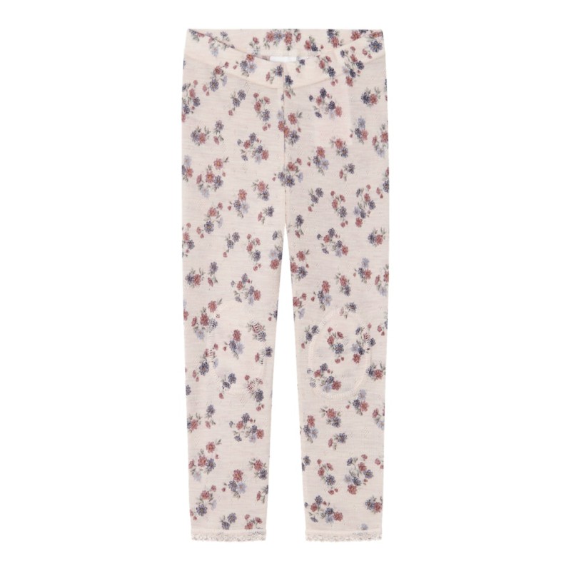 NAME IT Mini Wang Uld Nål Leggings - Lilac Ash