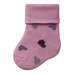 NAME IT Orir Terry Frotte Sock - Mauve Orchid