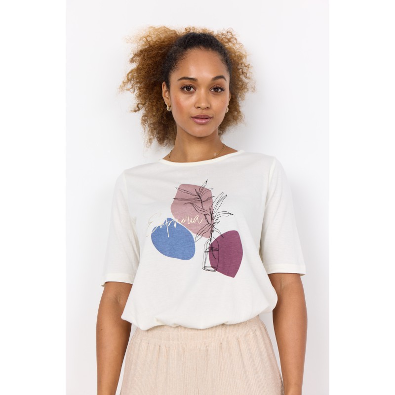 SOYACONCEPT Felicity T-shirt - Hvid