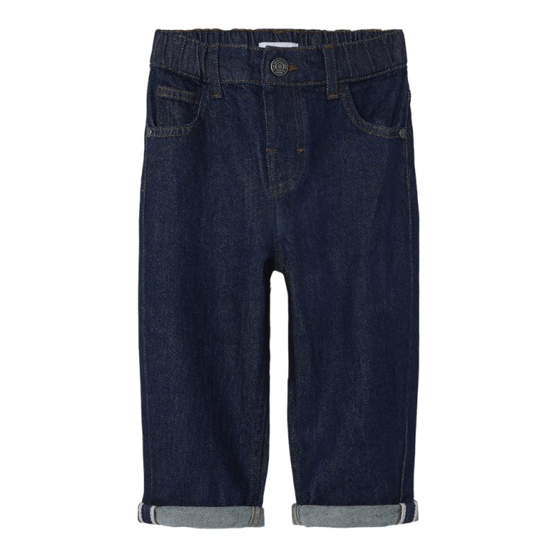 NAME IT Mini Ben Tapered Jeans - Dark Blue Denim