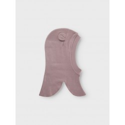 NAME IT BABY Willit uld elefanthue m/øre - Purple Dove