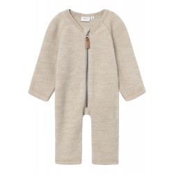 NAME IT Wmino Wool Bru Langærmet Suit - Pure Cashmere