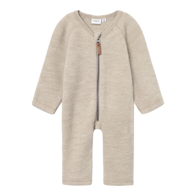 NAME IT Wmino Wool Bru Langærmet Suit - Pure Cashmere