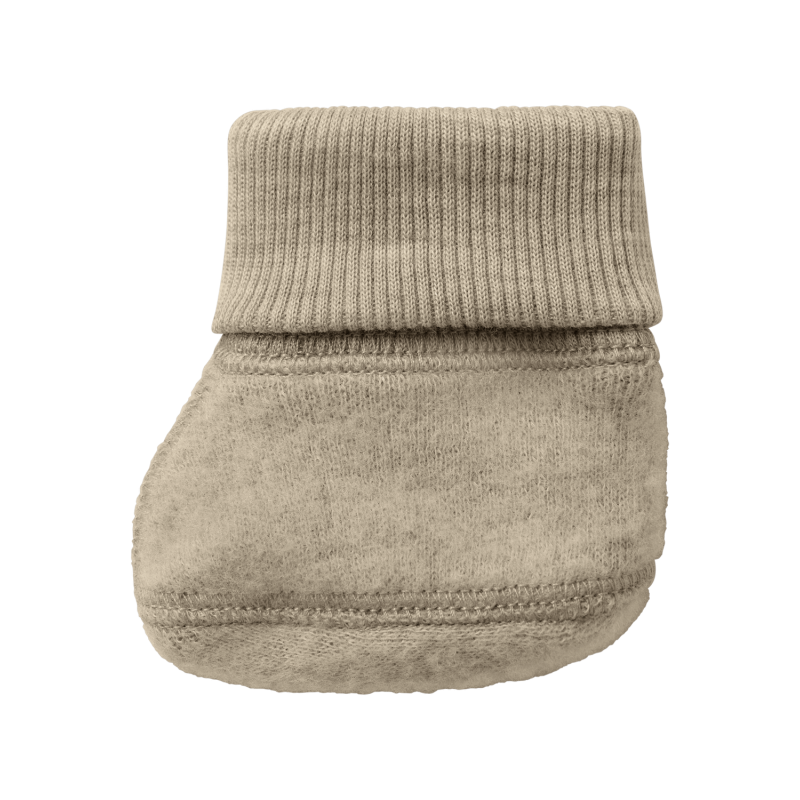 NAME IT Wmino Wool Bru Slippers - Pure Cashmere