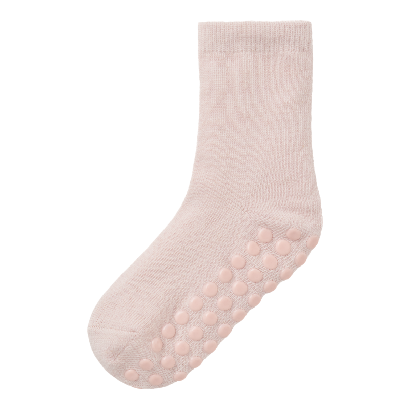 NAME IT Wak Wo/Bl 2P Sock W/Non Skid - Lilac Ash