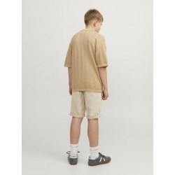 JACK & JONES Junior David Chino Shorts - Crockery
