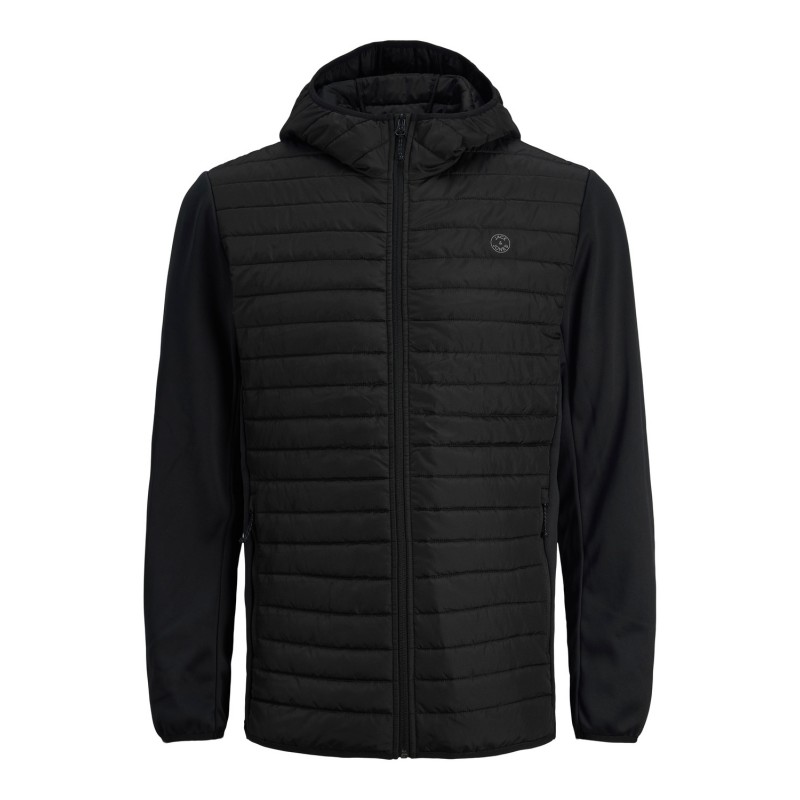 JACK & JONES Emulti Quilted Jakke  Pls - Sort