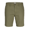 JJ REBEL Sharp Chino Shorts - Deep Lichen Green