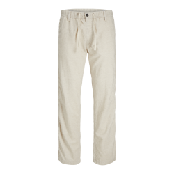 JACK & JONES Kane Hybrid Bondi Hør Joggingbukser - Moonbeam JACK & JONES Kane Hybrid Bondi Hør Joggingbukser - Moonbeam