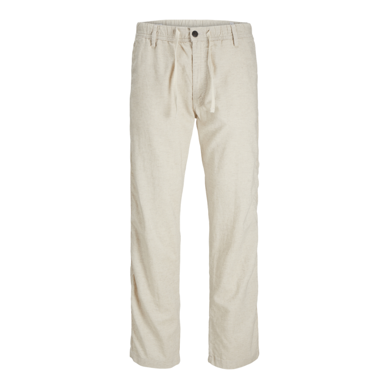 JACK & JONES Kane Hybrid Bondi Hør Joggingbukser - Moonbeam JACK & JONES Kane Hybrid Bondi Hør Joggingbukser - Moonbeam